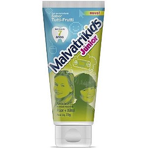 Malvatrikids junior gel dental 70g