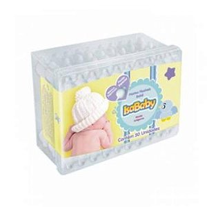 Hastes flexiveis bebe isababy 50 unidades