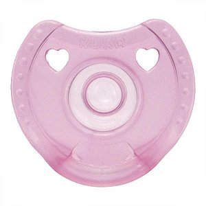 Chupeta kuka soft comfort rosa fase 1