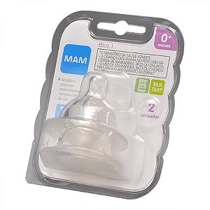 Bico mam fluxo lento com 2 unidades ref.1011