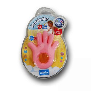 Mordedor infantil animais sortidos pais e filhos