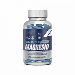 Complex magnesio 3 em 1 com 60 capsulas - health labs