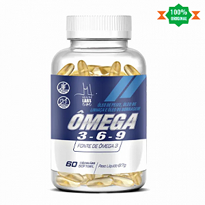 Omega 3-6-9 com 60 capsulas health labs