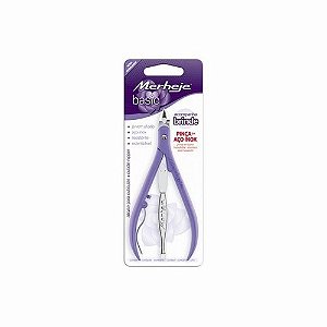 Alicate para cuticulas merheje basic lilas