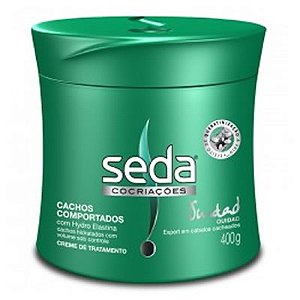 Creme de tratamento seda cachos comportados 400g