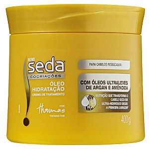 Creme de tratamento seda oleo de hidratacao 400gr