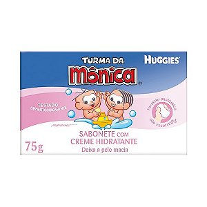 Sabonete infantil turma da monica creme hidratante 75g