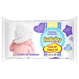 Toalha umed isababy lv50pg45un