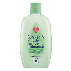 Hidratante infantil johnsons e johnsons gel toque fresquinho 200ml