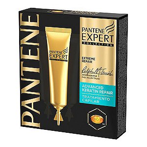Ampola pantene expert collection com 3 unidades de 15ml cada