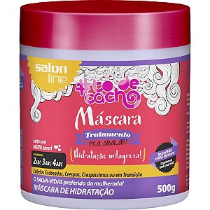 Mascara #todecacho tratamento pra abalar - tradicional - 500g - salon line
