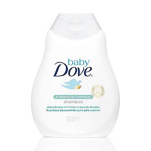 Shampoo dove baby hidratacao sensivel 200ml