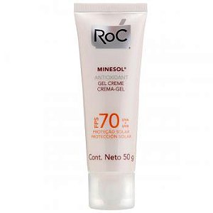 Protetor solar minesol antioxidante fps 70 50g