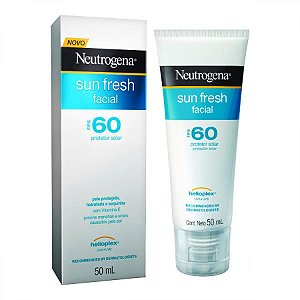 Protetor solar facial neutrogena sun fresh fps60 50ml