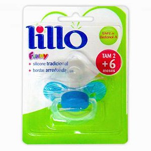 Chupeta lillo funny estampada azul silicone
