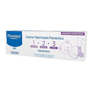 Mustela bebe creme vitaminado preventivo de assaduras 123 55g