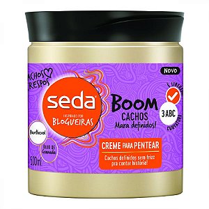 Creme de pentear seda boom cachos 500ml