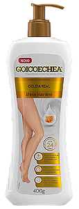 Creme para pernas goicoechea geleia real 400g
