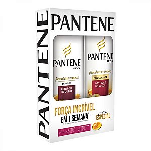 Pantene contr queda kit shampoo + condicionador 175ml