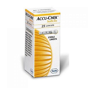 Lancetas softclix ii 25 unidades