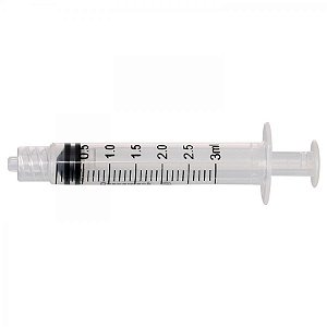 Seringa luer lock 3ml