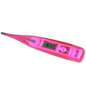 Termometro digital g-tech com ponta rigida rosa