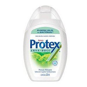 Sabonete liquido protex erva doce 250ml