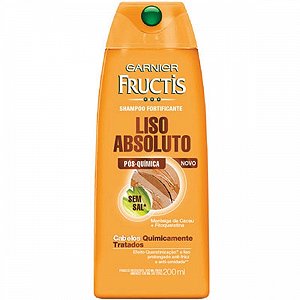 Shampoo fructis liso quimica 200ml