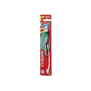 Escova dental colgate twister fresh macia 1 unidade