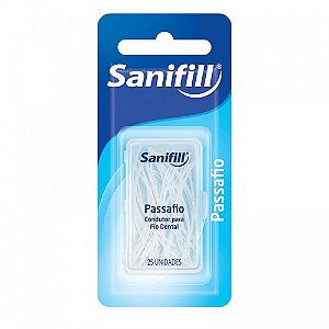 Passa fio sanifill com 25 unidades