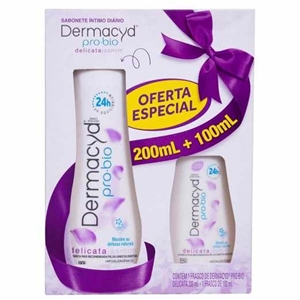 DERMACYD SAB LIQ DELICADA 24H 200ML+100ML