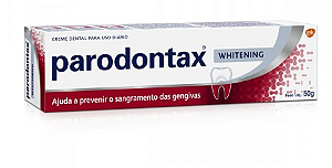 Creme dental parodontax whitening 50g