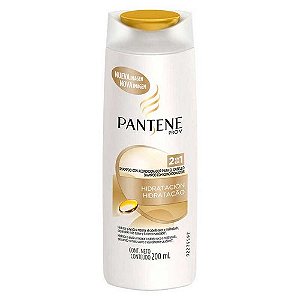 Shampoo pantene 2 em 1 hidratacao 200ml