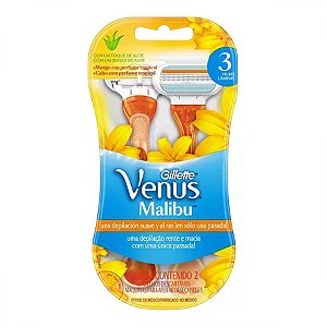 Aparelho venus gillette 3 malibu c/2