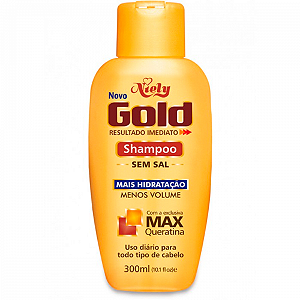 Shampoo niely gold queratina reparacao 300ml