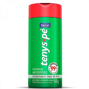 Talco tenys pe baruel canforado 60g