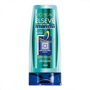 Condicionador elseve hydra detox zero caspa 400ml