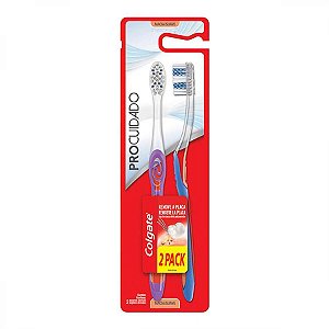 Escova dental colgate pro cuidado 2 unidades