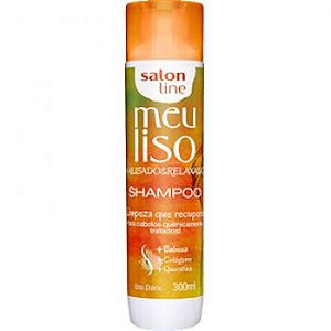 Shampoo salon line meu liso alisado/relaxado 300ml