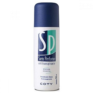 Desodorante sp coty aerosol sem perfume 132ml