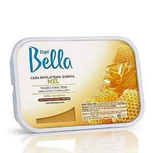 Cera depilatoria quente depil bella mel 250g