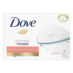 Sabonete em barra dove agua micelar 90g