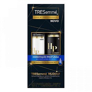 Shampoo + condicionador tresemme hidratacao profunda 400ml