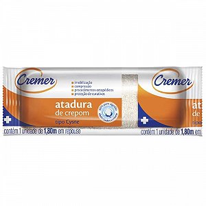Atadura crepom 8cm x 1,8m - cremer