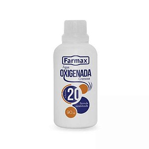 Agua oxigenada 20 volume 90ml farmax