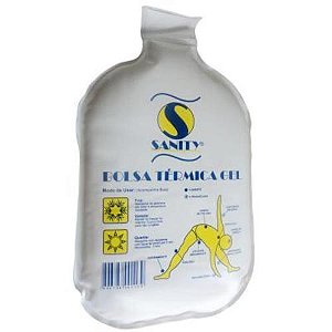 Bolsa termica agua fria e quente gel sanity 600ml