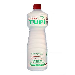 Alcool 70o tupi 1 litro