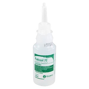 Alcool 70 etilico almotolia rioquimica 100ml
