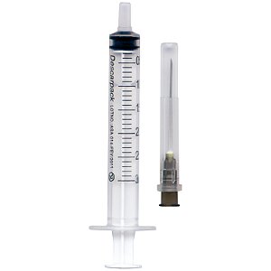 Seringa descarpack 5ml c/ agulha 25x07 sllip