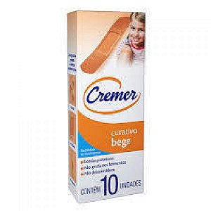 Curativo cremer care bege 10 unidades